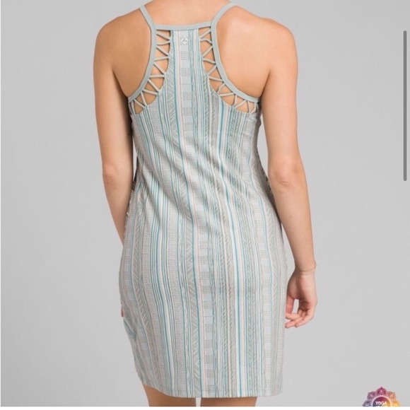 PRANA ARDOR DRESS, AGAVE SAMBA size Xsmall - Picture 3 of 12